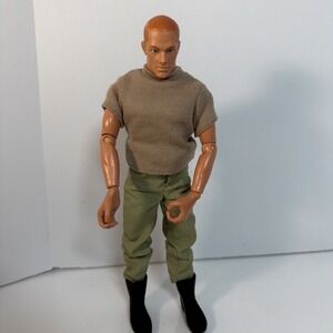 Vintage 1996 Hasbro G.I. Joe 12" Action Figure Classic Military Outfit Boots